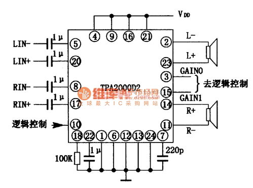 TPA2OOD2免濾波D類功放集成電路設(shè)計(jì)與分析